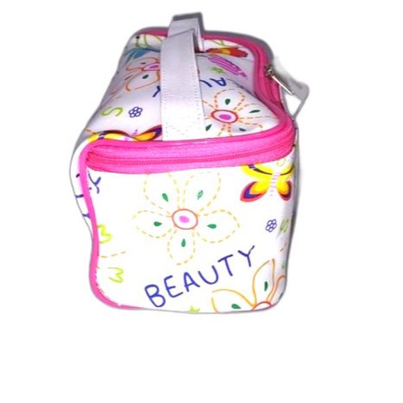 Gabaangs NWT Fun Colorful Cartoon Graphics Makeup Bag, 7.5"X4"X4" - Picture 3 of 6
